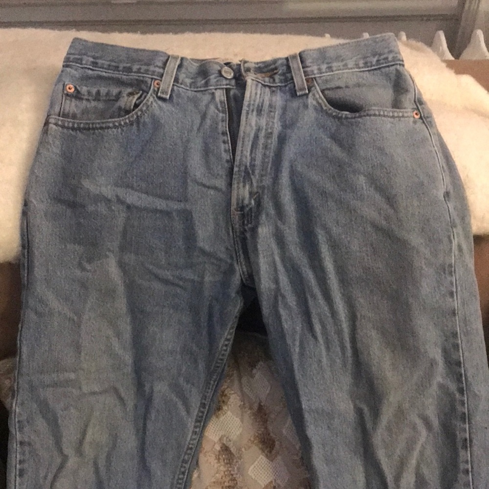 Levi straight legged jeans